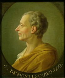 Portret van Charles de Montesquieu (1689-1755), Frans filosoof en jurist, 1728